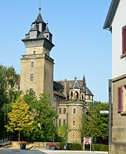 Am Schloss von Neuenstein