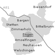 Orte im Stadtgebiet von Engen