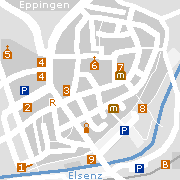 Sehenswertes und Markantes der Innenstadt von Eppingen