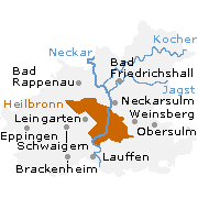 Heilbronn Kreis in Baden-Württemberg