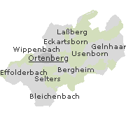 Orte im Stadtgebiet von Ortenberg