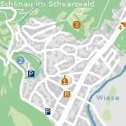 Sehenswertes und Markantes in der Innenstadt von Schönau im Schwarzwald