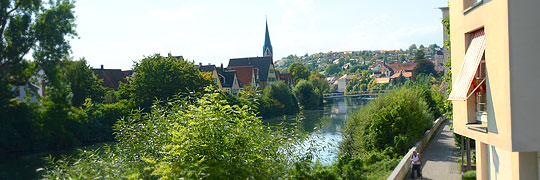 Rottenburg, ein Neckar-Städtchene