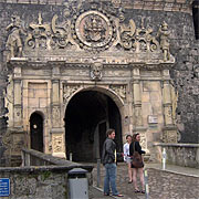 Renaissance-Portal am Tübinger Schloss