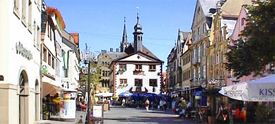 Bad Kissingen am Rathausplatz
