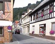 Ortsstraße in Bad Beneck