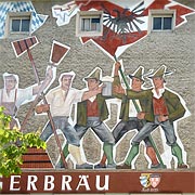 Bad Reichenhall, Bürgerbräu seit 1633 © Bernd Schuldes