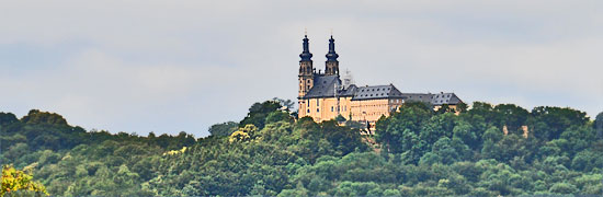 Kloster Banz auf dem Banzberg bei Staffelstein