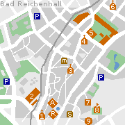 Rad Reichenhall, Sehenswertes in der Innenstadt
