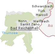 Orte im Stadtgebiet von Rad Reichenhall