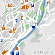 Berchtesgaden Stadtplan Ausschnitt