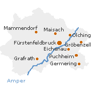 Fürstenfeldbruck Kreis in Oberbayern