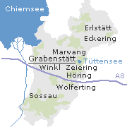 Orte im Gebiet der Gemeinde Grabenstätt