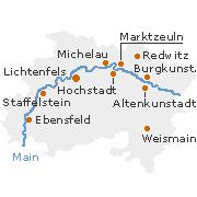 Lichtenfels Kreis in Oberfranken