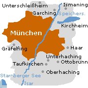 Umgebung von München
