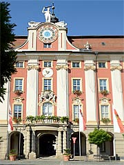 Bad Windsheim, barockes Rathaus nach Plänen von Gabriel de Gebrieli