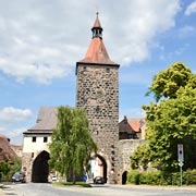letztes erhaltenes mittelöalterliches Stadttor von Neustadt a.d.Aisch, das Nürnberger Tor