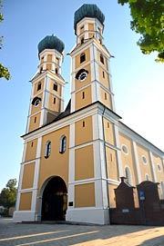 barocke Wallfahrtskirche auf dem Gartlberg