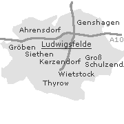 Orte im Stadtgebiet von Ludwigsfelde