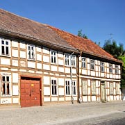 alte Fachwerkhäuser in Luckenwalde
