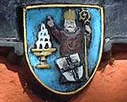 Wappen am Hutten-Schlösschen