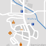 Sehenswertes und Markantes in der Innenstadt von Gemünden (Wohra)