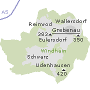 Orte im Stadtgebiet von Grebenau