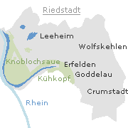 Orte im Stadtgebiet von Riedstadt