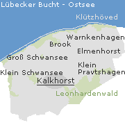 Ortsteile der Gemeinde Kalkhorst