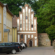Fischburg, Wiekhaus der Stadtmauer von Friedland in Mecklenburg