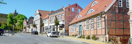 Altstadtzentum von Schönberg, am Markt