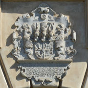 Güstrow - Wappen am Schlosseingang