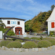 Heimatmuseum im Ort Kloster auf der Insel Hiddensee
