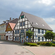 Typisches Ackerbürgerhaus der Stadt Stadtoldendorf