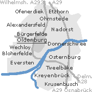 Oldenburg Stadtteile