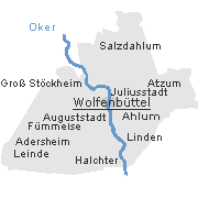 Wolfenbüttel Stadtteile