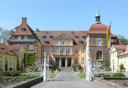 Schloss, ehaliges Wasserschloss, Stadt Velen