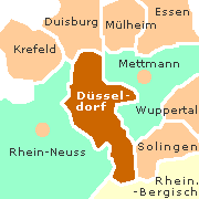 Umgebung von Düsseldorf