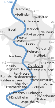 Duisburg Stadtteile