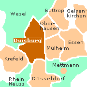Umgebung von Duisburg