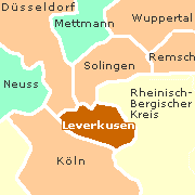 Umgebung von Leverkusen