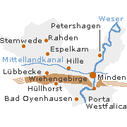Minden Lübbecke Kreis in Nordrhein-Westfalen