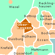 Umgebung von Oberhausen