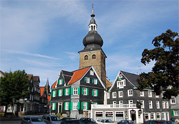 Remscheid, Marktplatz von Lennep