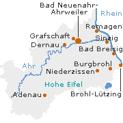 Ahrweiler Kreis in Rheinland-Pfalz
