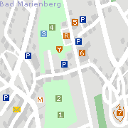 Sehenswertes und Markantes in der Innenstadt von Bad Marienberg (Westerwald)