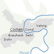 Orte im Stadtgebiet von Cochem an der Mosel