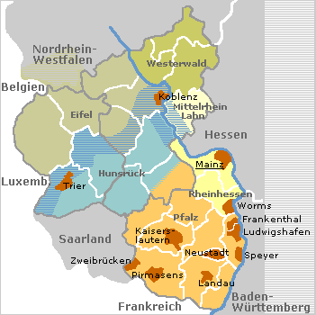 Rheinland-Pfalz tourbee.de Regional- u. Ortsinfo, Tourismus Urlaub