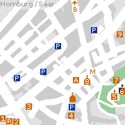 Sehenswürdigkeiten in der Innenstadt von Homburg im Saarland