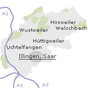 Orte im Gebiet der Gemeinde Illingen (Saar)